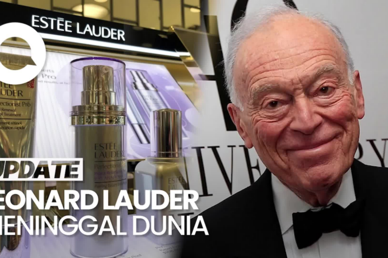 Video: Leonard Lauder, Pewaris Brand Kosmetik Estee Lauder Meninggal Dunia – detikcom