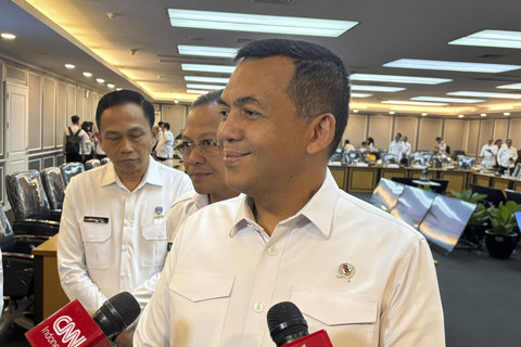 Wamen Imipas, Silmy Karim di Kompleks Parlemen, Senayan, Jakarta Pusat pada Senin (21/7/2025). Foto: Abid Raihan/kumparan